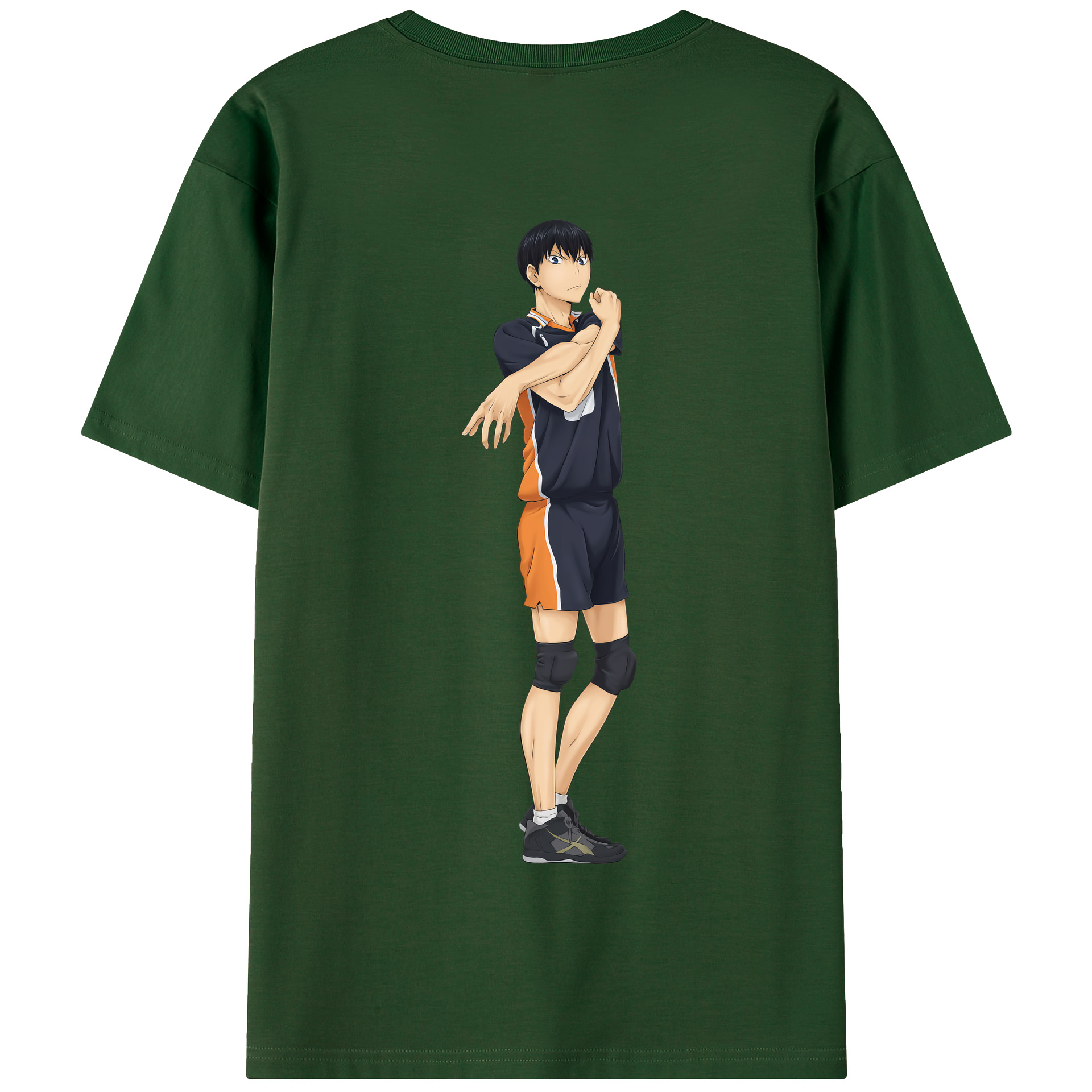 （画像用） ハイキュー!! Haikyu!! 綿100％半袖Tシャツ（背面プリント）